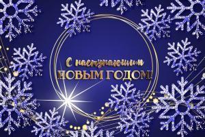 С Наступающим Новым годом!